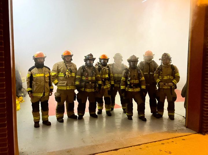 Group photo of firemen