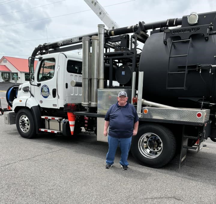 Photo of a man outside a truck